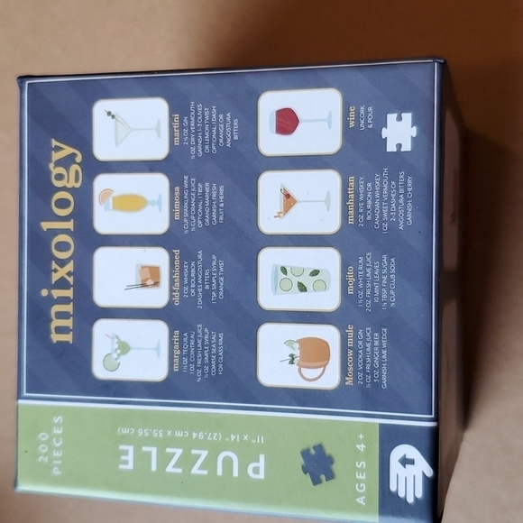 3 Puzzle combo Airplane Cafe, Origin of Beer & Mixology .NIB sealed - Picture 10 of 14